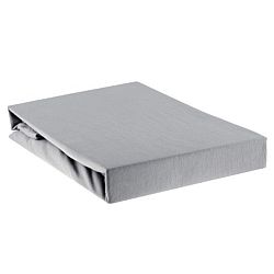 Sconto Prestieradlo LYCRA tmavosivá, 90x200 cm