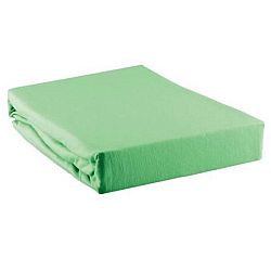 Sconto Prestieradlo LYCRA zelená, 90x200 cm