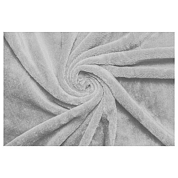Sconto Prestieradlo PLYŠ 3 svetlosivá, 180x200 cm