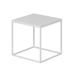 Sconto Prístavný stolík BASAK orech/čierna