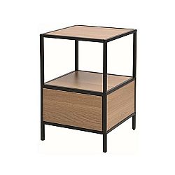 Sconto Prístavný stolík GIU dub/čierna