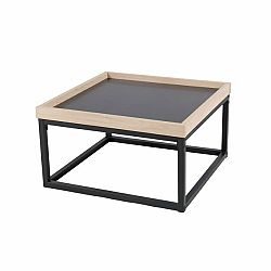 Sconto Prístavný stolík LOGUS dub/čierna