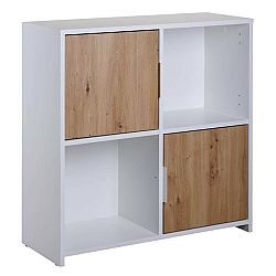 Sconto Regál PERFECTO 2T dub artisan/antracitová