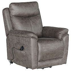 Sconto Relaxačné kreslo TUCKER hnedá