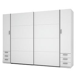 Sconto Šatníková skriňa STORE II 21 biela