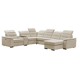 Sconto Sedacia súprava ELEGANCIA ľavá, béžová