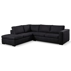 Sconto Sedacia súprava THUNDER L pravá, čierna