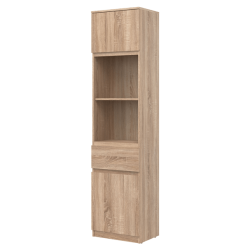Sconto Skriňa ERNIE RM08 biela/dub evoke
