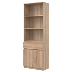Sconto Skriňa ERNIE RM09 biela/dub evoke