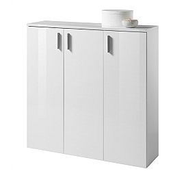 Sconto Skrinka na topánky LINCOLN 2 biela