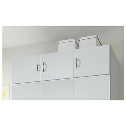 Sconto Skriňový nadstavec SEBA 3 biela
