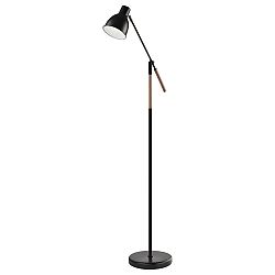 Sconto Stojacia lampa BALTAZÁR 2 čierna