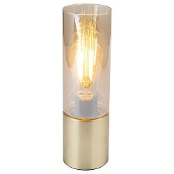 Sconto Stolná lampa ANNIKA 1 mosadz/sklo