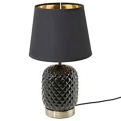 Sconto Stolná lampa DIONÝZ čierna