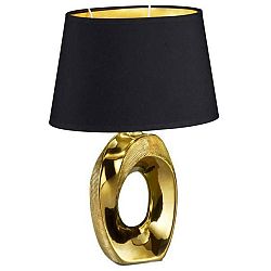 Sconto Stolná lampa TABA 1 strieborná/biela