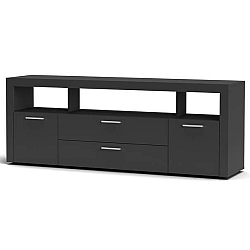 Sconto TV komoda KEMI antracitová