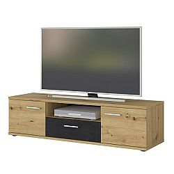 Sconto TV komoda NICOLAS dub artisan, výška 39 cm