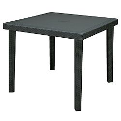 Sconto Záhradný stôl BOHEME 1 antracitová