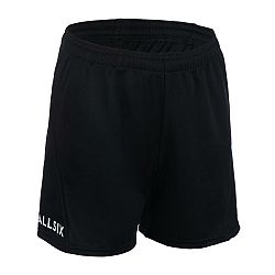 ALLSIX Chlapčenské volejbalové šortky V100 čierne 12-13 r (151-160 cm)