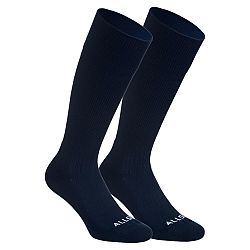 ALLSIX Vysoké ponožky na volejbal VSK500 námornícke modré 43-46