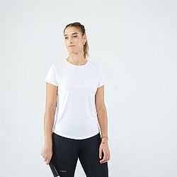 ARTENGO Dámske tenisové tričko Essentiel 100 biele XS