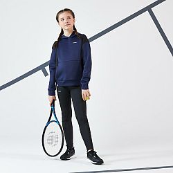ARTENGO Detská tenisová mikina s kapucňou Dry modrá 10-11 r (141-150 cm)