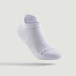 ARTENGO Detské športové ponožky RS 160 nízke 3 páry biele a tmavomodré biela 31-34