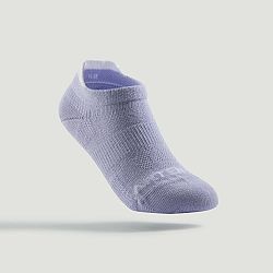 ARTENGO Detské športové ponožky RS 160 nízke 3 páry fialové, oranžové, ružové fialová 27-30