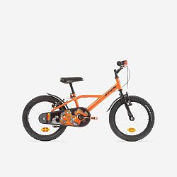 BTWIN 16-palcový bicykel pre deti od 4,5 do 6 rokov 500 Robot oranžová .