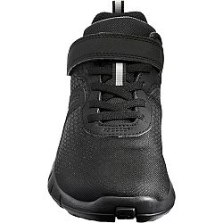 DECATHLON Detská obuv so suchým zipsom ľahká Soft 140 čierna 38