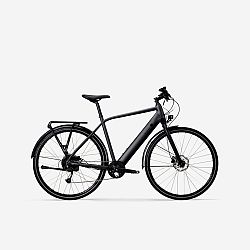 ELOPS Mestský elektrický bicykel na dlhé vzdialenosti 500 s vysokým rámom šedá L