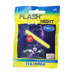 FLASHMER Svietiace tyčinky FNV-3 Flash Night T3 6,0 x 50 mm 5 ks .