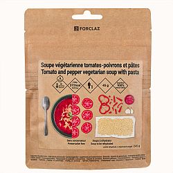 FORCLAZ Lyofilizovaná vegetariánska polievka - paradajky, paprika, cestoviny - 45 g