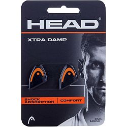 HEAD Tenisový tlmič Xtra Damp čierno-oranžový ČIERNA