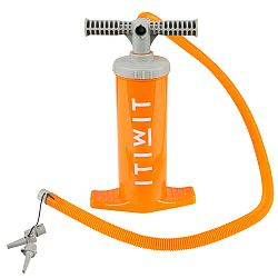 ITIWIT Ručná nízkotlaková dvojčinná pumpa na kajak 1-8 2 x 1,4 l oranžová oranžová No Size