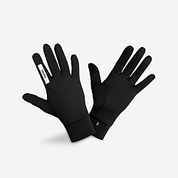 KIPRUN Bežecké dotykové rukavice Warm 100 V2 pre ženy aj mužov čierne XL