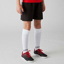 KIPSTA Detské futbalové šortky Essentiel čierne 10-11 r (141-150 cm)