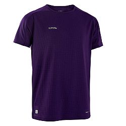 KIPSTA Detský futbalový dres s krátkym rukávom Viralto Club fialový fialová 8-9 r (131-140 cm)