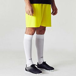 KIPSTA Futbalové šortky pre dospelých F100 žlté žltá M