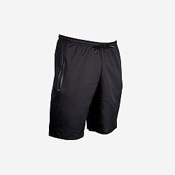KIPSTA Futbalové šortky s vreckami na zips VIRALTO ZIP čierne M