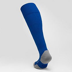 OFFLOAD Detské vysoké ponožky na rugby R500 modré indigo modrá 35-38