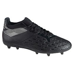 OFFLOAD Pánska syntetická obuv na ragby ADVANCE 500 na suchý povrch čierno-sivá čierna 40