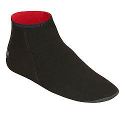 OLAIAN Neoprénové ponožky na surf a bodyboard 100 – 2 mm čierne 35-36