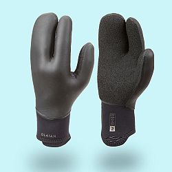 OLAIAN Neoprénové rukavice na surf 5 mm čierne S