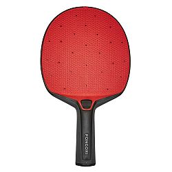 PONGORI Raketa na stolný tenis PPR 130 Outdoor 2020 čierno-červená červená