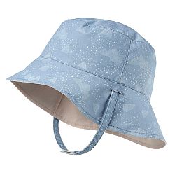 QUECHUA Detský klobúk MH100 s UV ochranou béžová 4-6 r (103-122 cm)