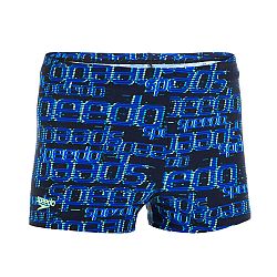 SPEEDO Chlapčenské boxerkové plavky s potlačou modré 10 rokov