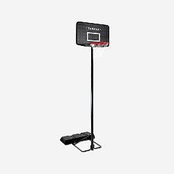 TARMAK Basketbalový kôš na nastaviteľnom stojane 220-305 cm B100 čierny