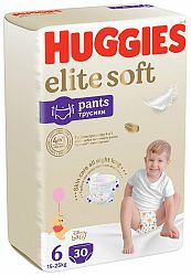 HUGGIES® Elite Soft Pants Nohavičky plienkové jednorázové 6 (15-25 kg) 30 ks